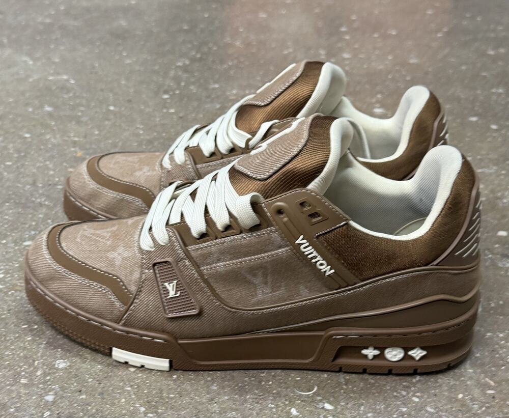 Louis Vuitton Trainer Brown Monogram Sneakers